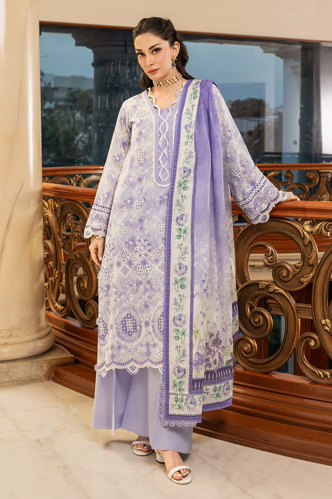 Zellbury WUC25E34004 Chikankari Collection 2026