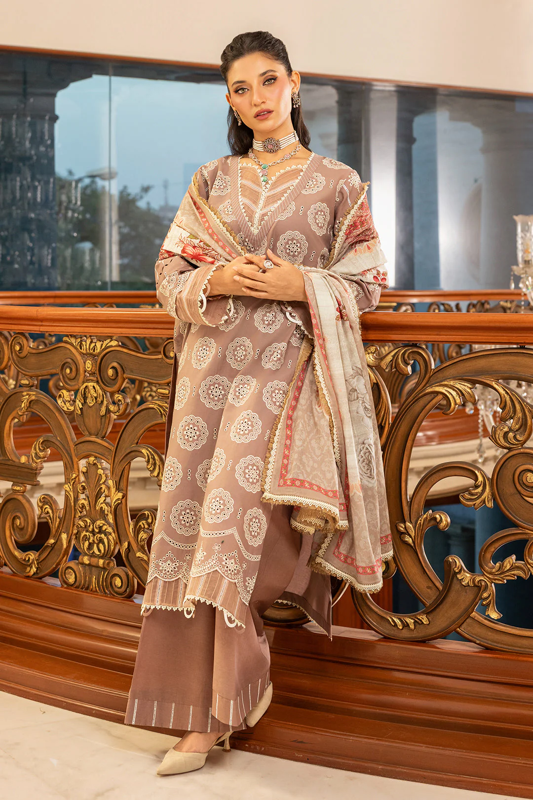 Zellbury WUC25E34011 Chikankari Collection 2026