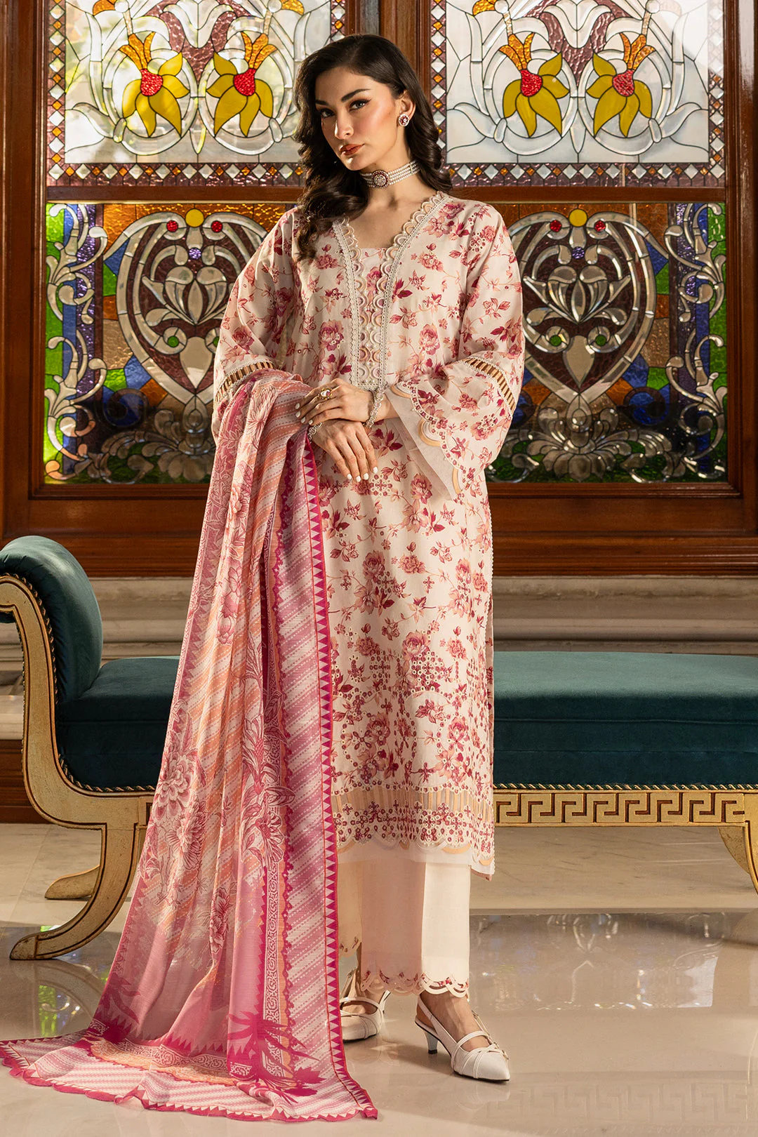 Zellbury WUC25E34012 Chikankari Collection 2026