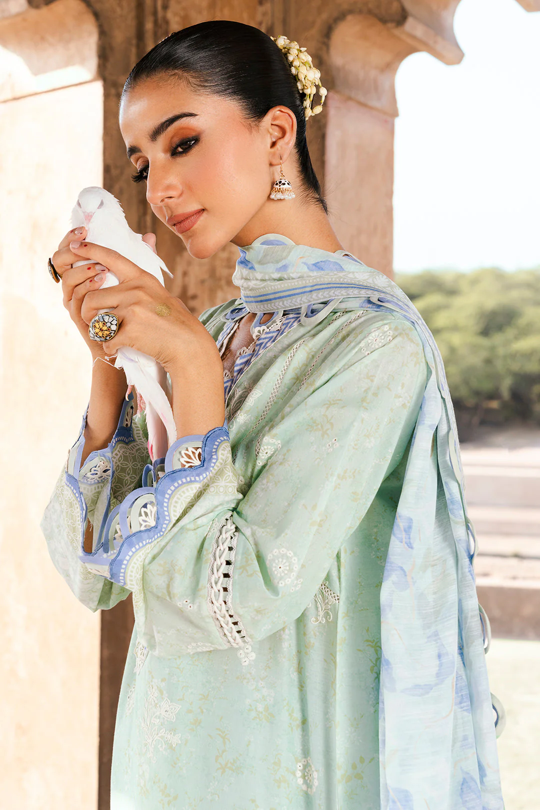 Zellbury WUS25E30529 Chikankari Collection 2025 - Image 2
