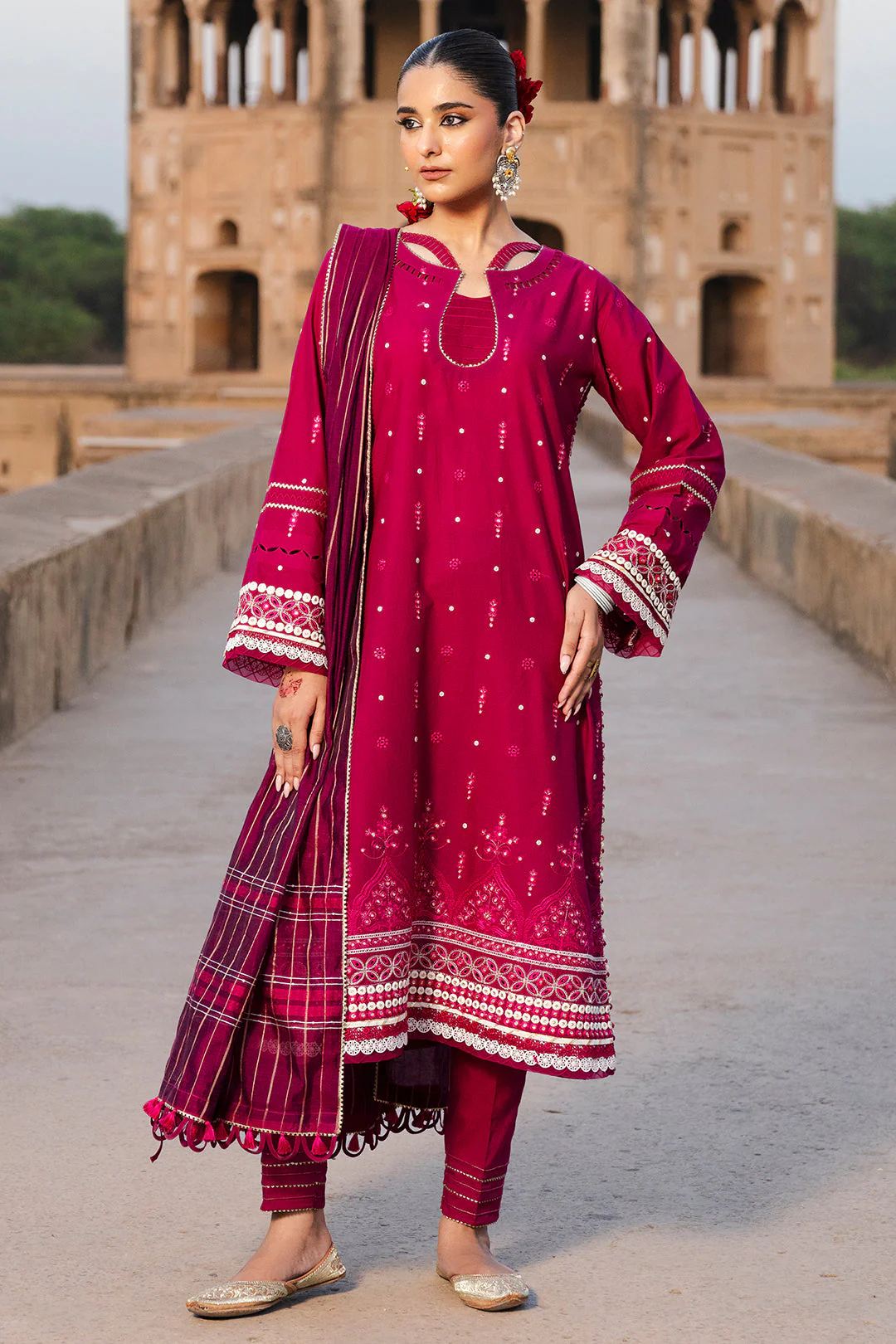 Zellbury WUS25E30824 Chikankari Collection 2025
