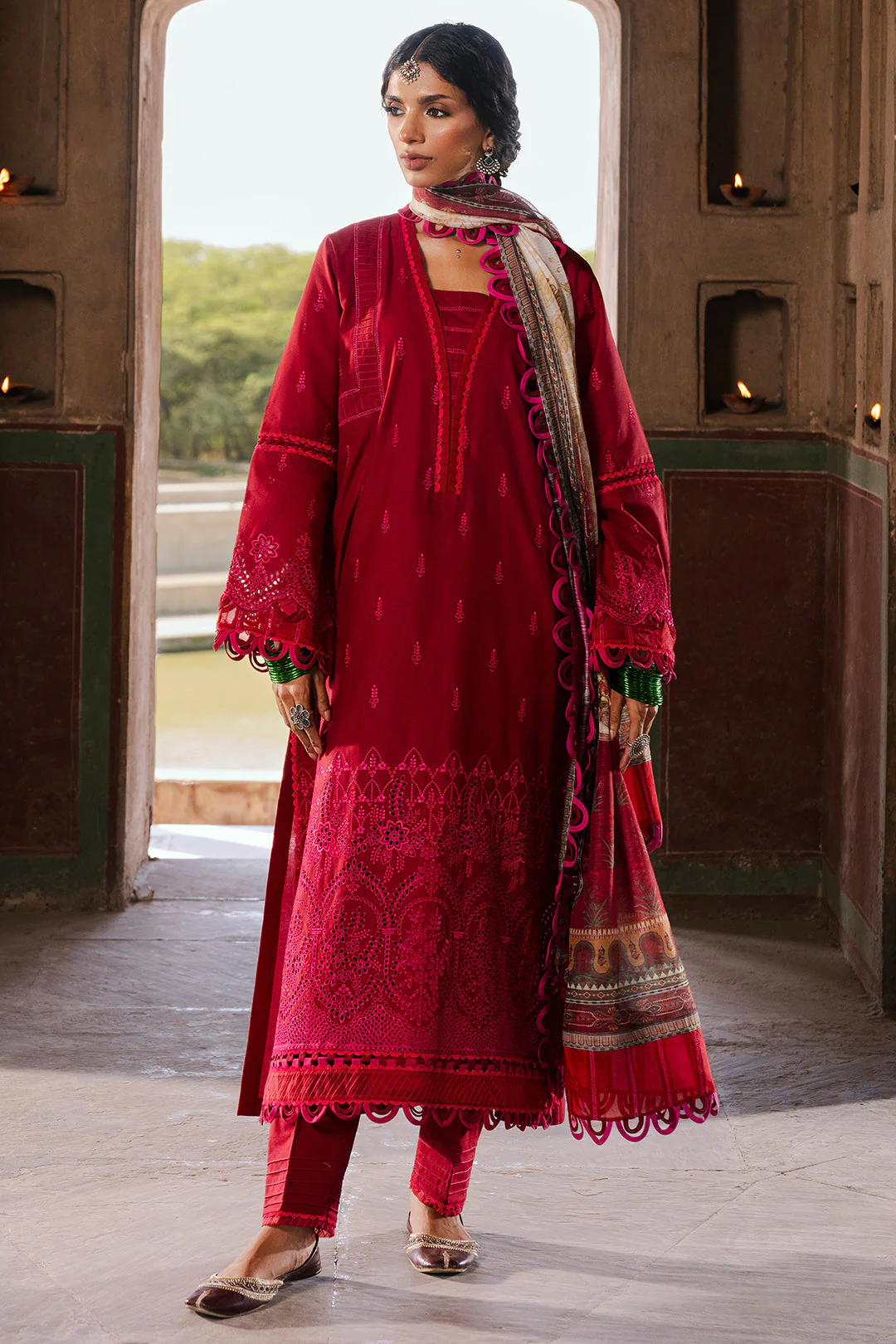Zellbury WUS25E30835 Chikankari Collection 2025